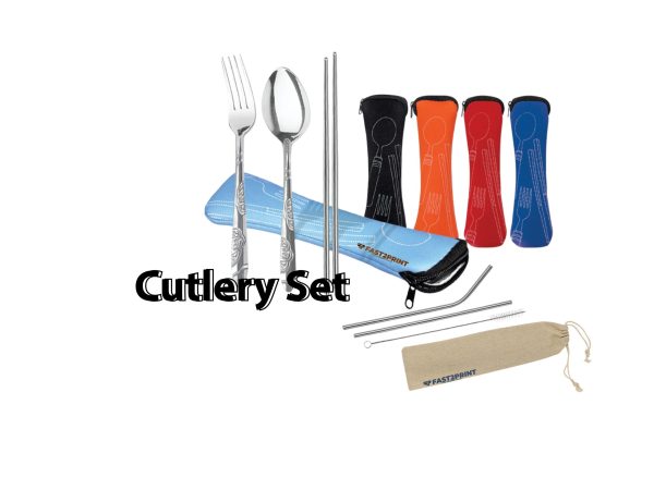 Cutlery set cover page